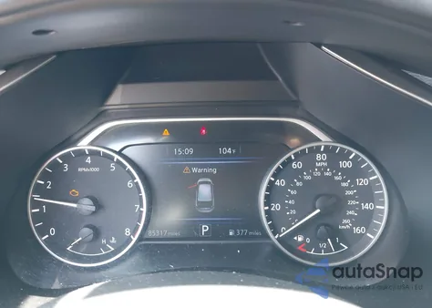 2020 Nissan Murano S Fwd z USA, uszkodzony, nr VIN 5N1AZ2AJ0LN132188